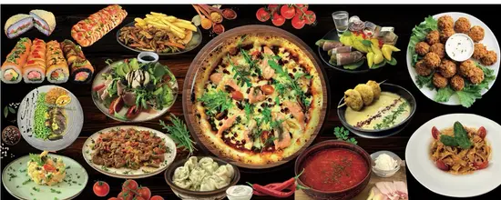 SPACE ZONE Sushi Pizza Borsch