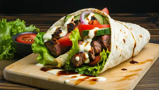 Kebab&indian lunch box