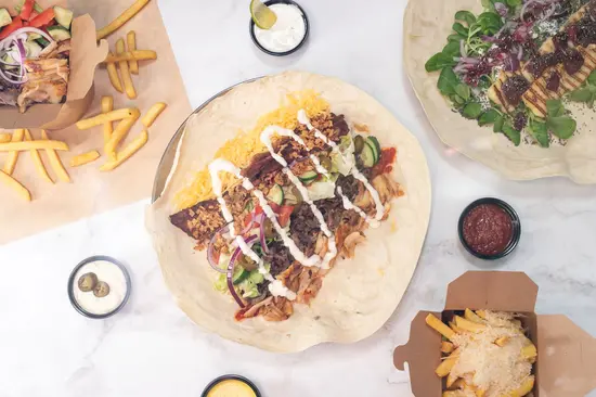 Mieszany zmieszany KEBAB