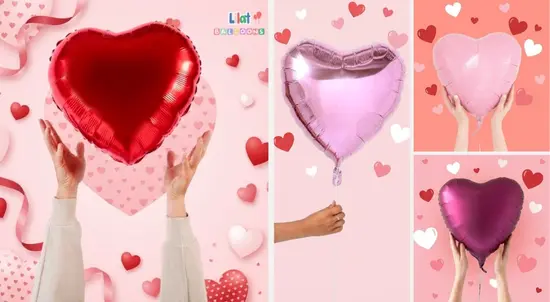 Helium Balloons by Lilat
