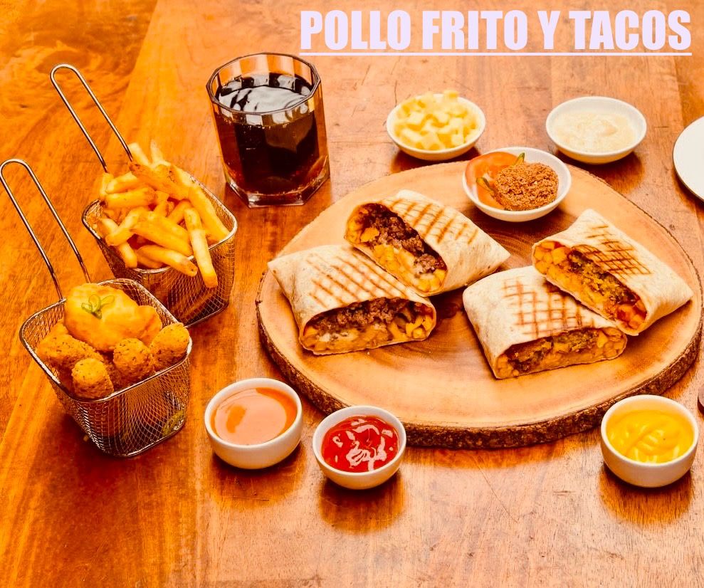 Pollo Frito Y Tacos