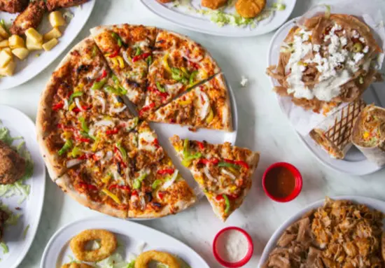 Pizza Kebab & Chicken Club (Halal)