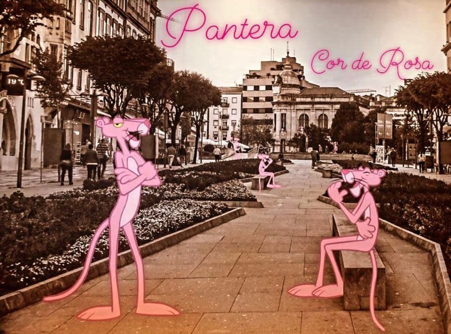 Pantera Cor de Rosa