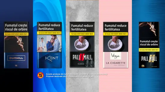 Dunhill, Vogue, Kent, Pall Mall