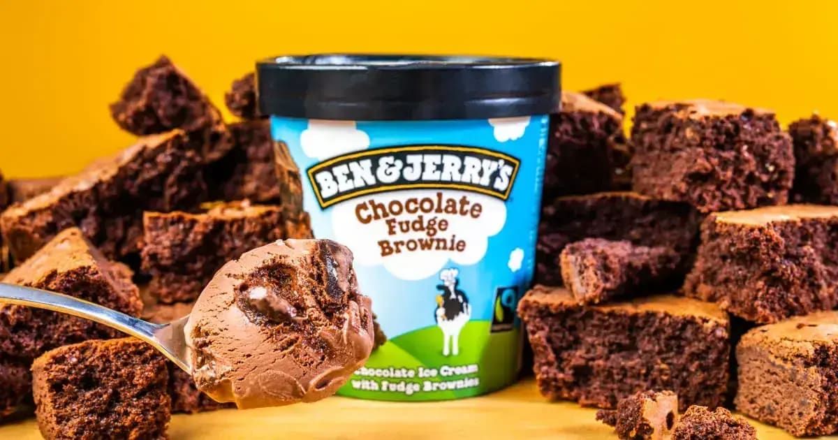 Ben & Jerry frozen yogurt