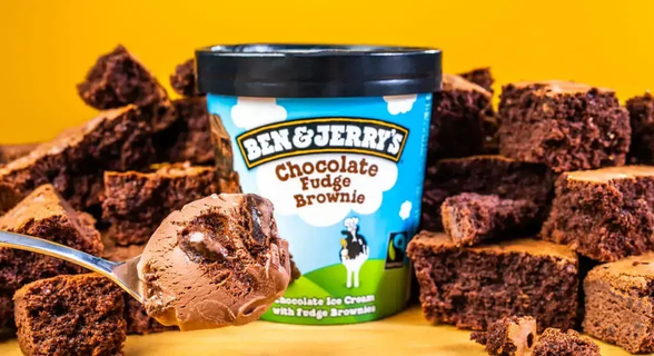 Ben & Jerry frozen yogurt