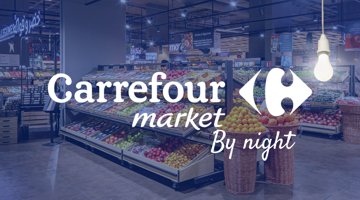 Carrefour Market By Night