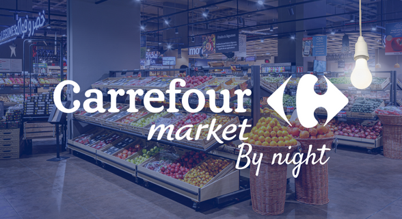 Carrefour Market By Night