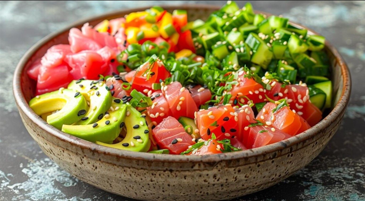 Healthy Poke Bowls