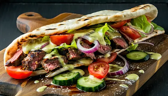 Pyszny kebab i restauracja