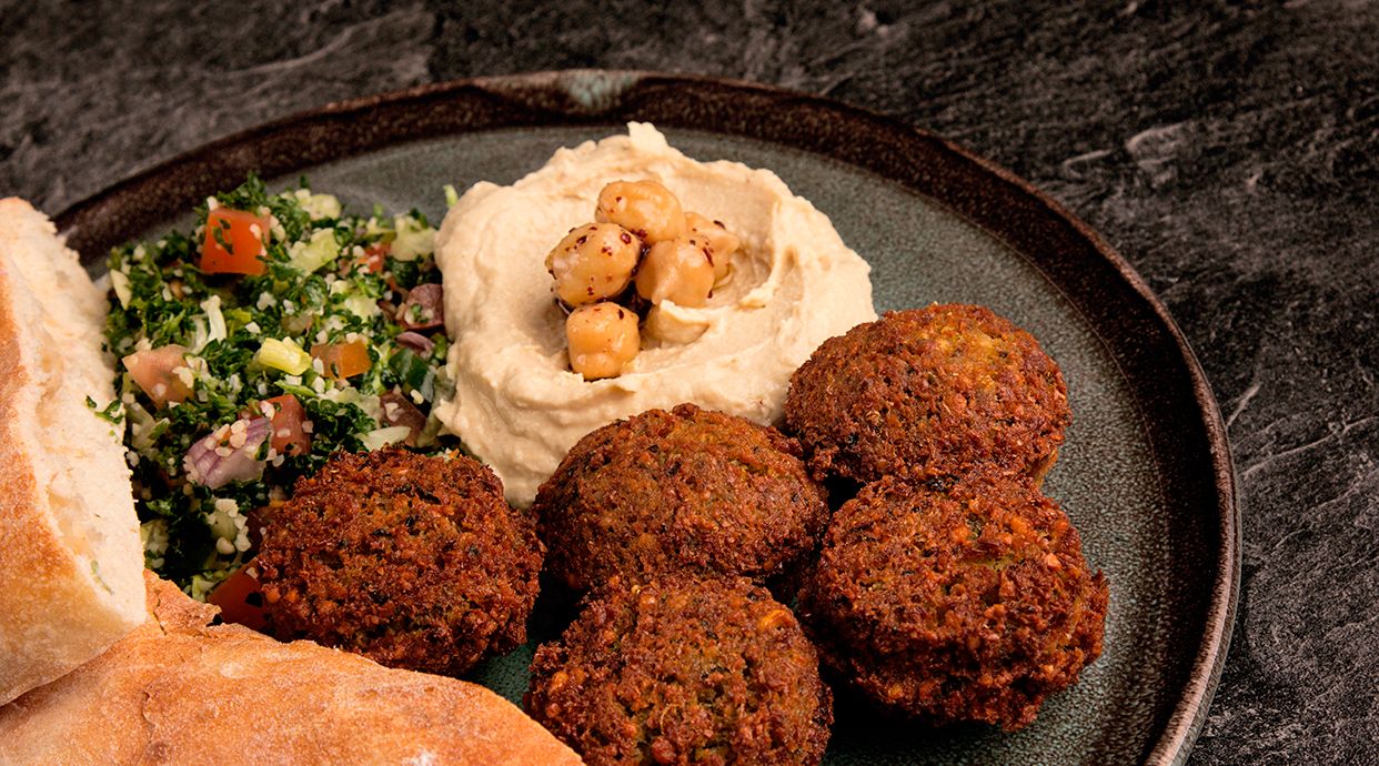 Falafel&hummus