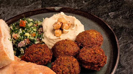 Falafel&hummus