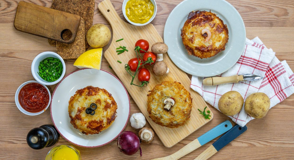 MIT ROSTI - Batatas Suíças Recheadas