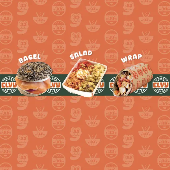 Elvy Bagel & Salad