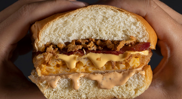 Mac & Cheese Burgers