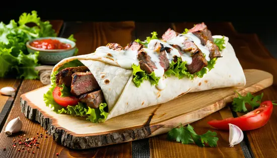 Selfie spicy kebab & burger 3