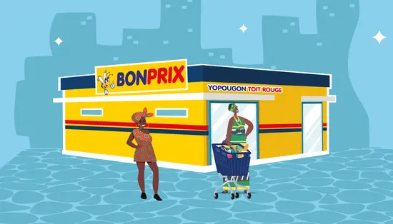 BONPRIX Yopougon Toit Rouge