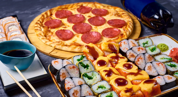 Pizza Sushi A Casa