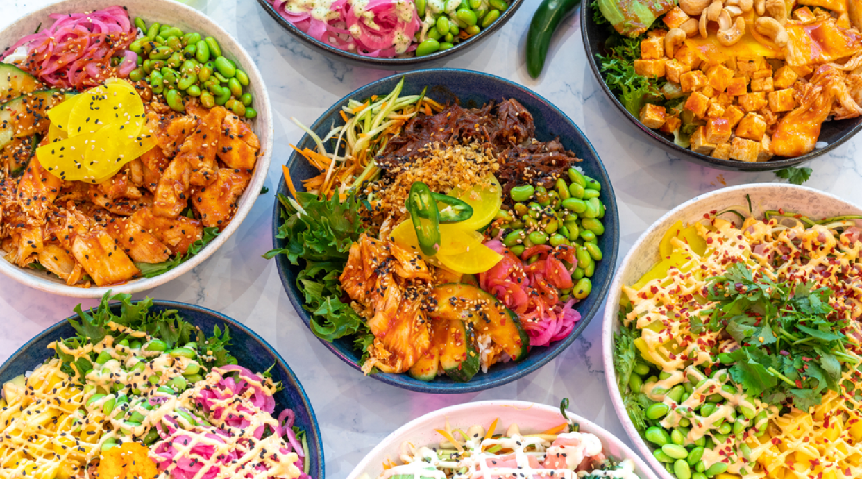 Healthy Poke Bowls