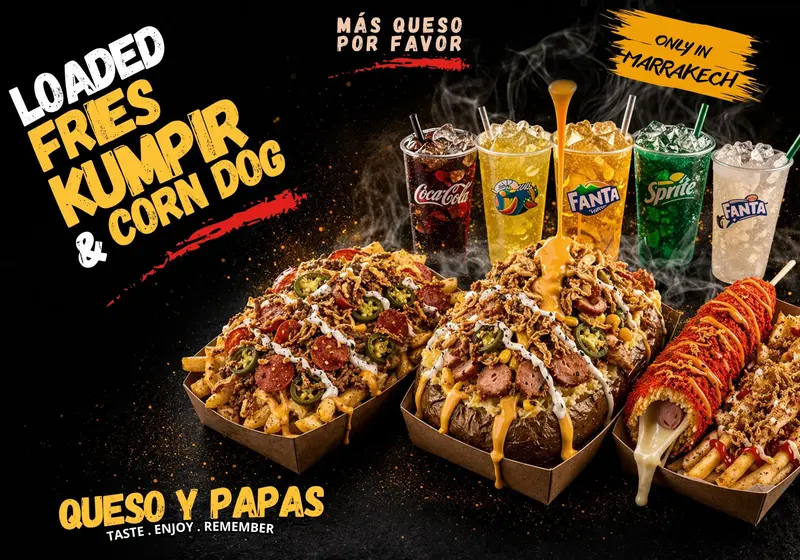 Queso Y Papas