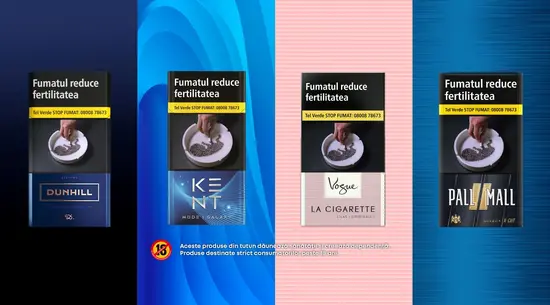 Dunhill, Vogue, Kent, Pall Mall