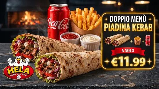 Hela chicken pizza kebab