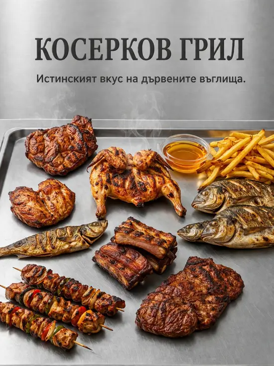 Косерков грил-Пиле на жар