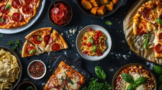 I love Pizza & Burger