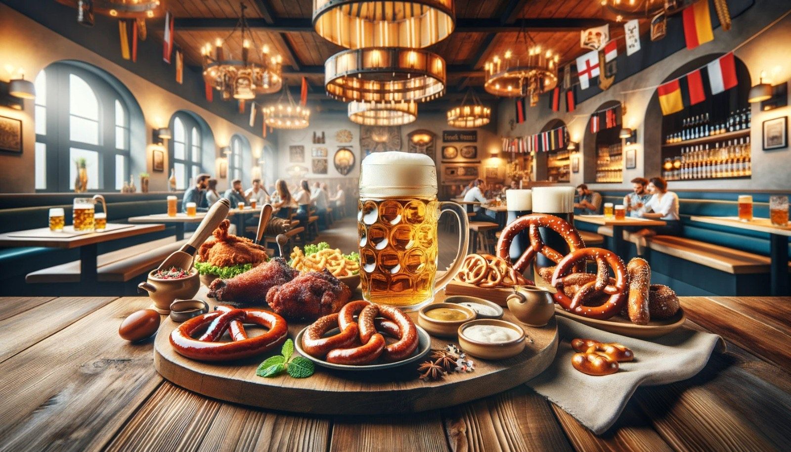 Oktoberfest Biergarten