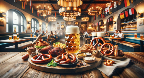 Oktoberfest Biergarten