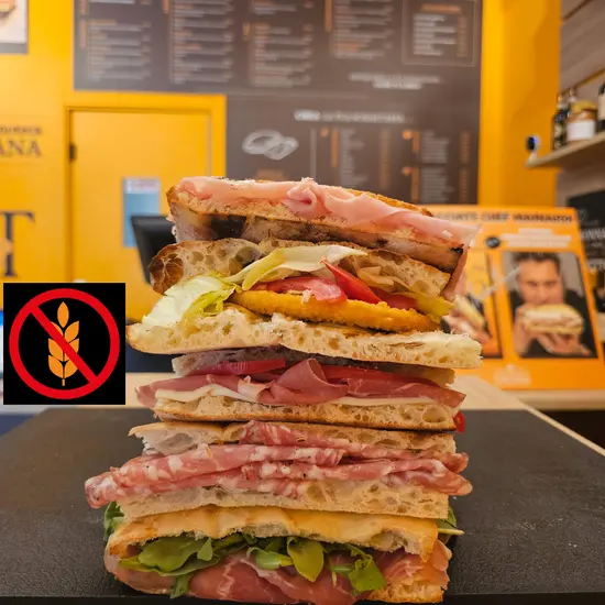 100% Gluten Free - La Schiaccinoteca Toscana