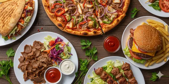 Doner king kebab & pizza