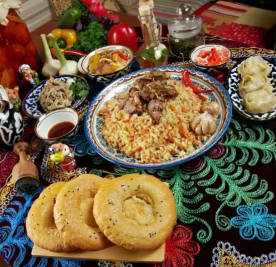 Uzbek Kazakh Plov Lagman (Halal)