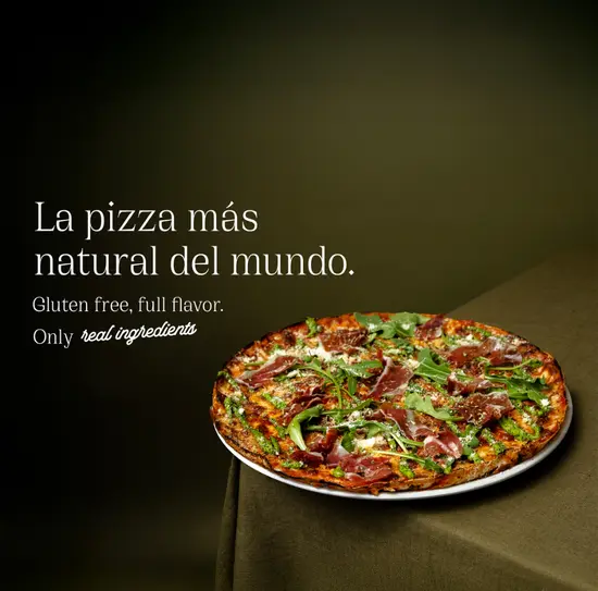 Pizza Natura Saludable Sin Gluten
