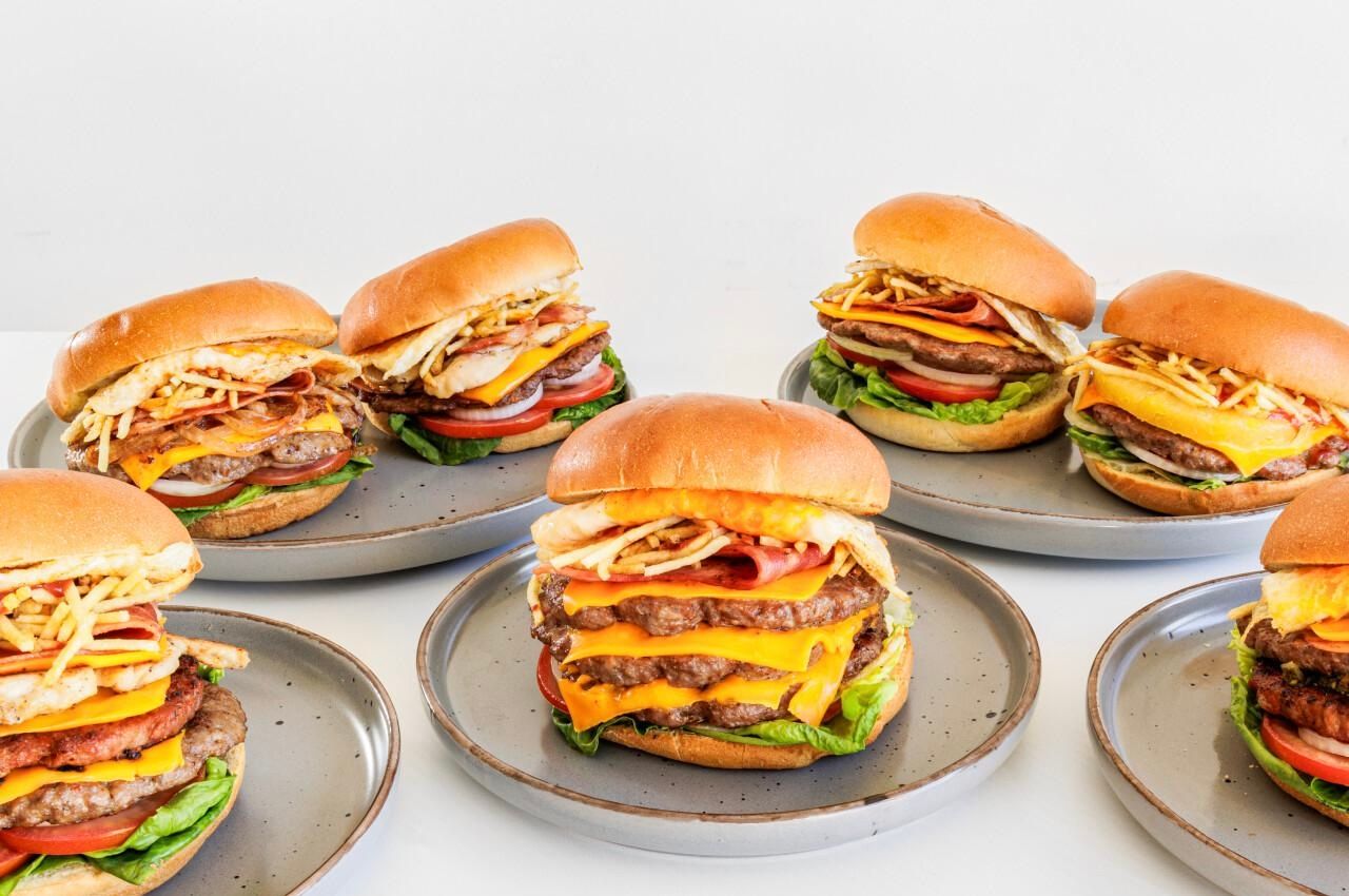 Triple Sie7e Burger