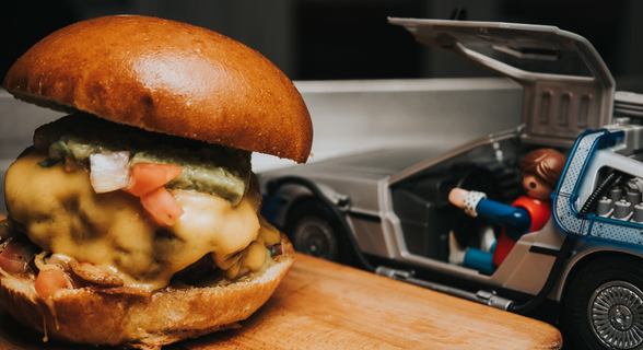 Delorean Burger