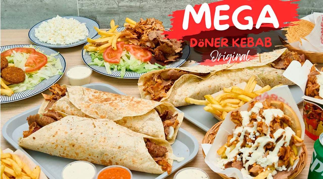 Livrare Mega Döner Kebab în Zaragoza | Glovo