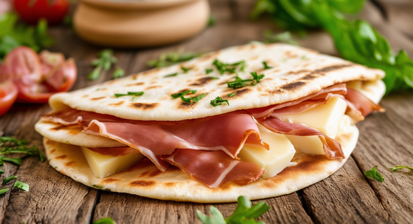 Focacce Piadine burger