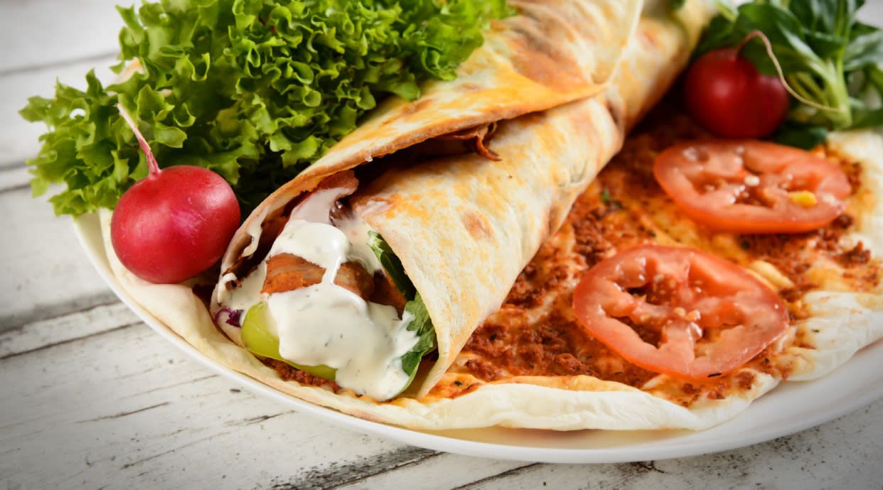 Kebab Durum Pizzeria Tomato Chana