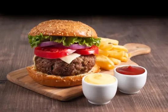 Monkey burger & Tex mex