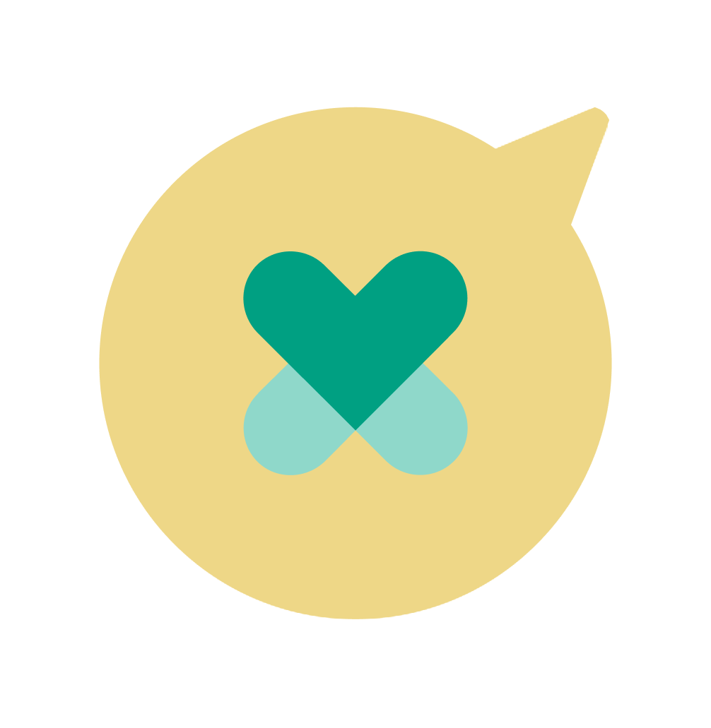 Glovo Access logo in speech bubble