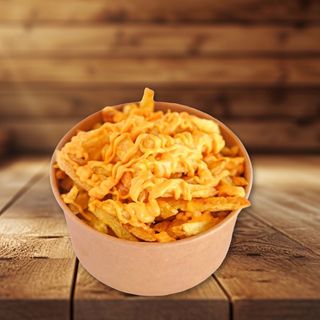 Пресни пържени картофи с чедър