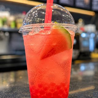 Watermelon Splash bubble lemonade