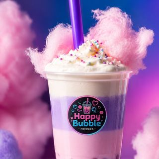 Cotton Candy Milk Bubble L