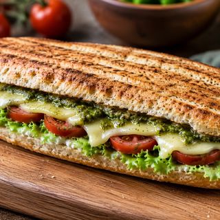 Cheesy Pesto Crunch
