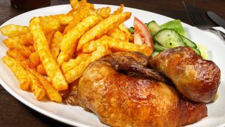 Frites Au poulet 