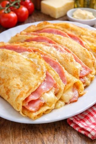 8 Crêpes Salé