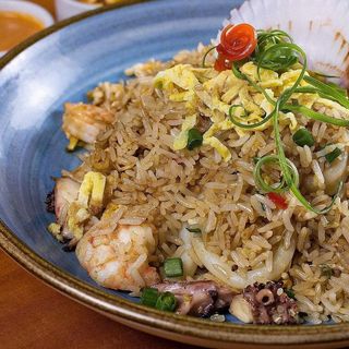 Arroz Chaufa De Mariscos