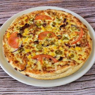 Pizza kebab (grande)