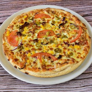 Pizza con cheddar (grande)
